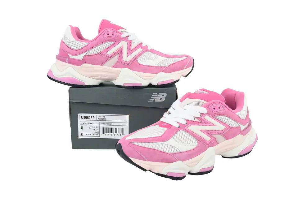 New Balance 9060 Fuchsia Pink 1