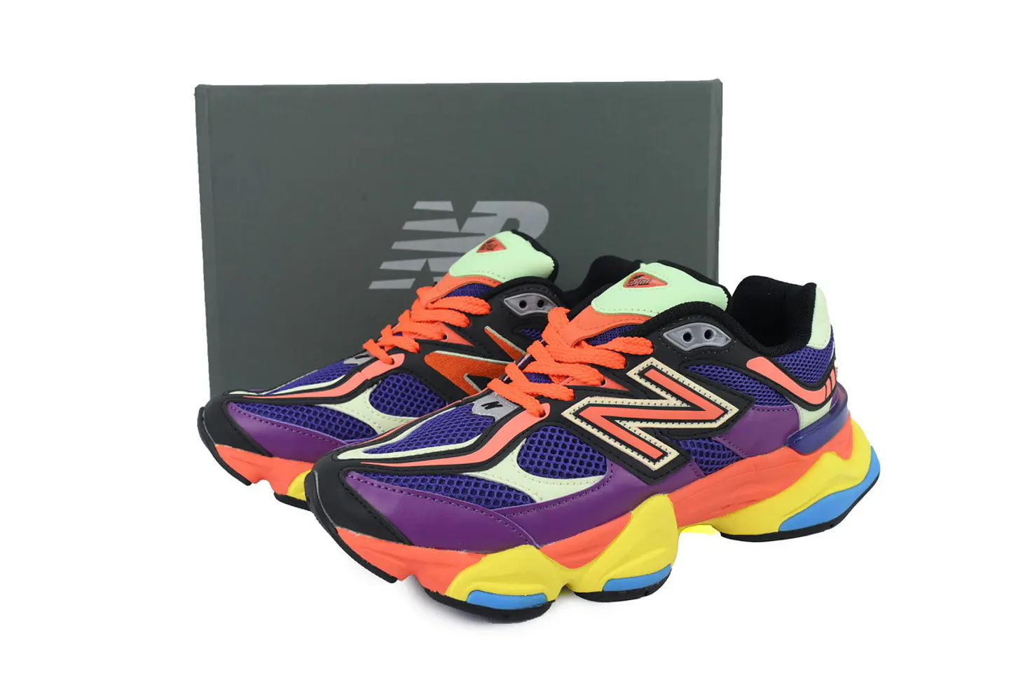 New Balance 9060 Prism Purple Vibrant Spring  4