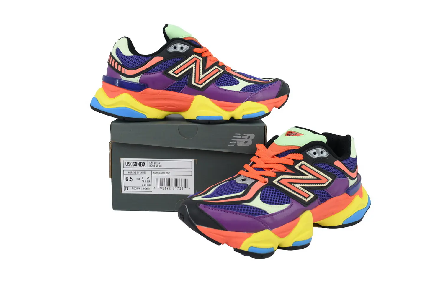 New Balance 9060 Prism Purple Vibrant Spring  1