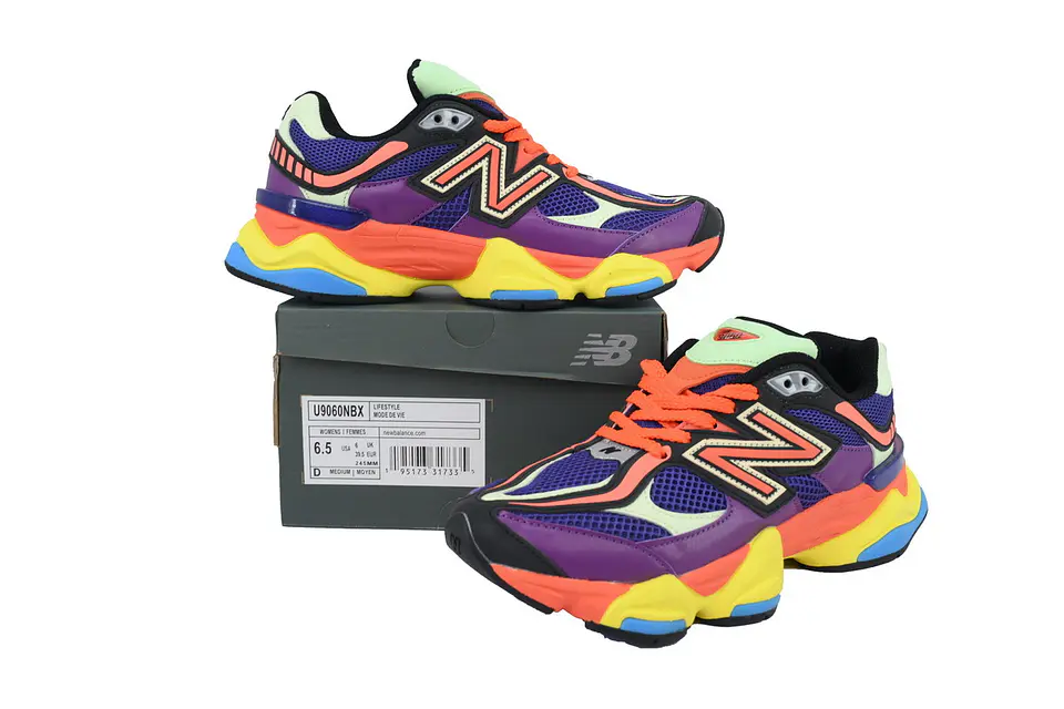 New Balance 9060 Prism Purple Vibrant Spring  1