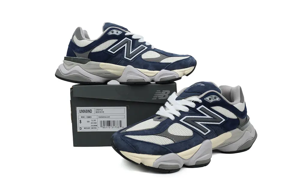 New Balance 9060 Natural Indigo 1