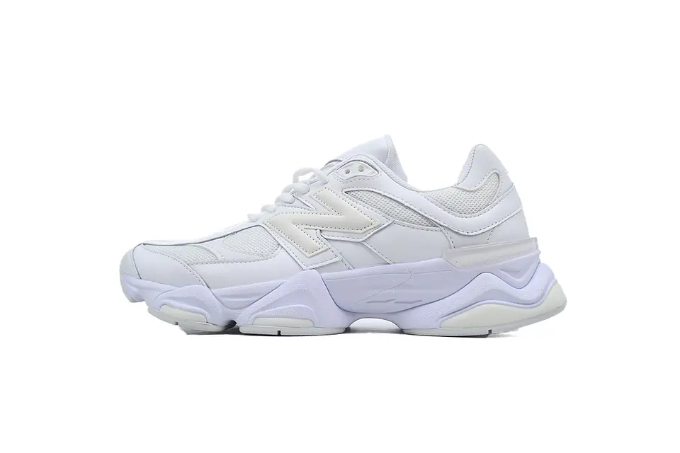 New Balance 9060 Triple White 6