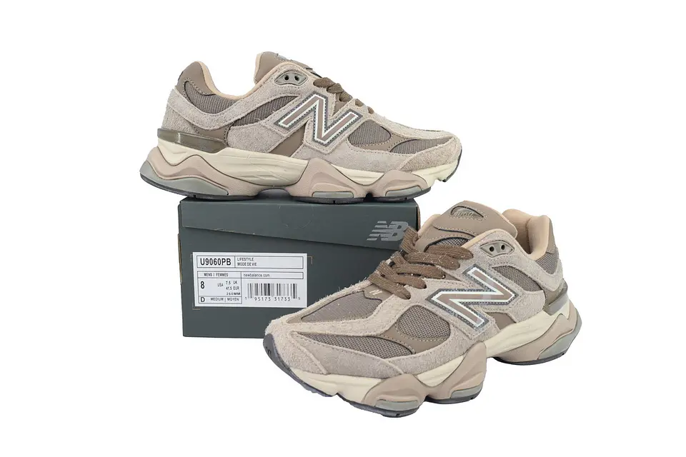 New Balance 9060 Mushroom 1