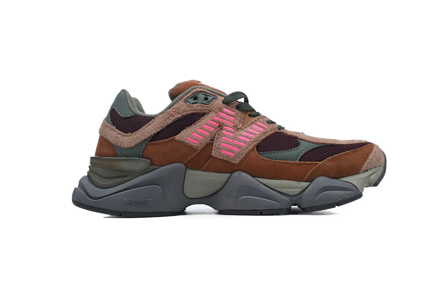 New Balance 9060 Burgundy Pink 6