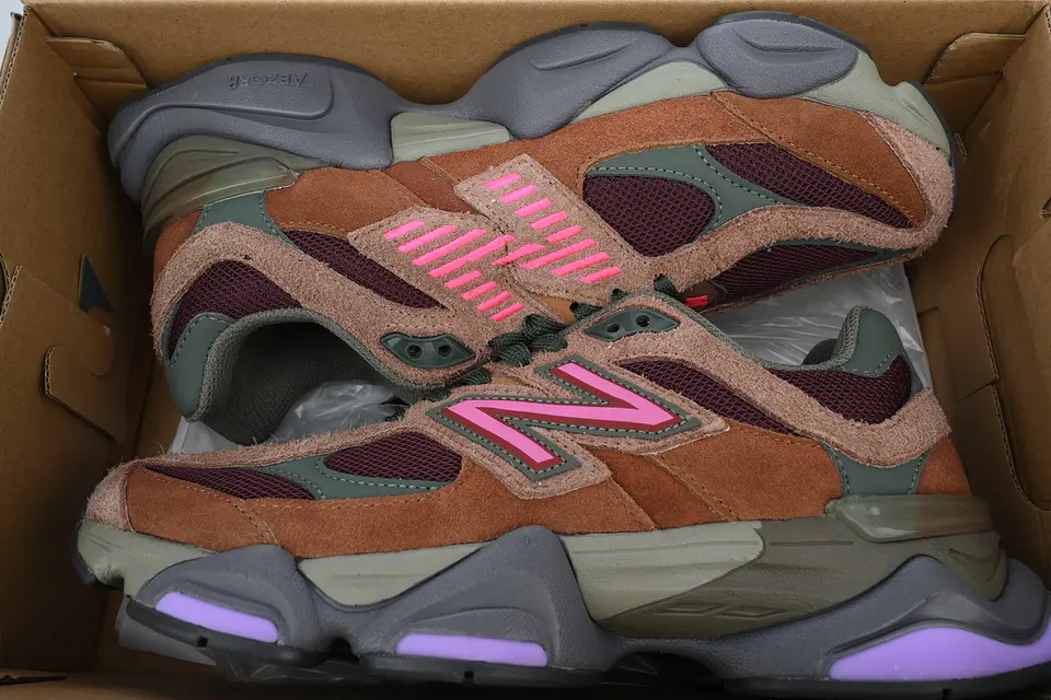 New Balance 9060 Burgundy Pink 7