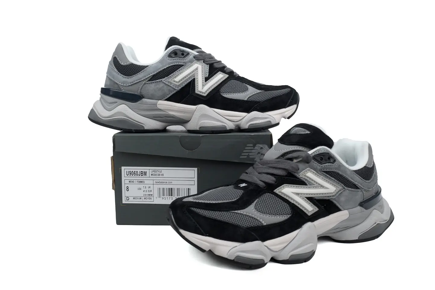 New Balance 9060 Dark Grey  1