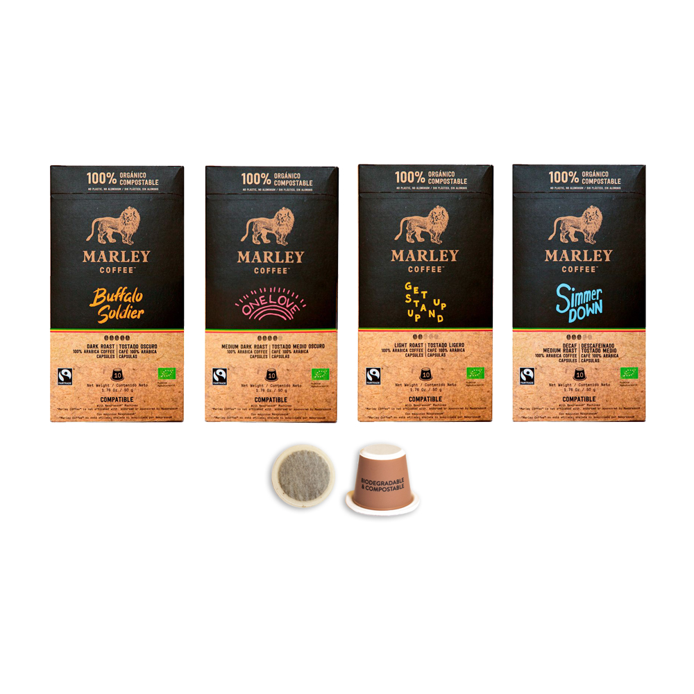 Marley Coffee - Cápsulas Nespresso Compatible