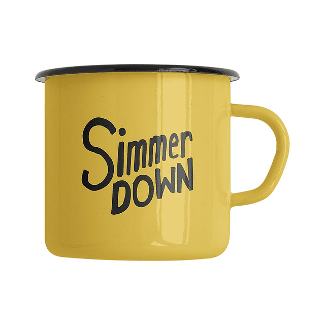 Icon Mug Cerámico Amarillo 400ml