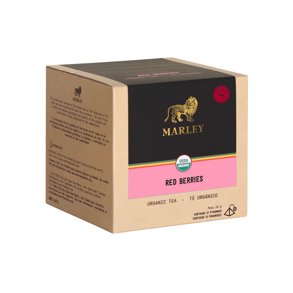 Marley Tea 100% Orgánico Red Berries · Infusión