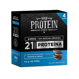 Wild Protein Pro Cookies & Cream 4 unidades