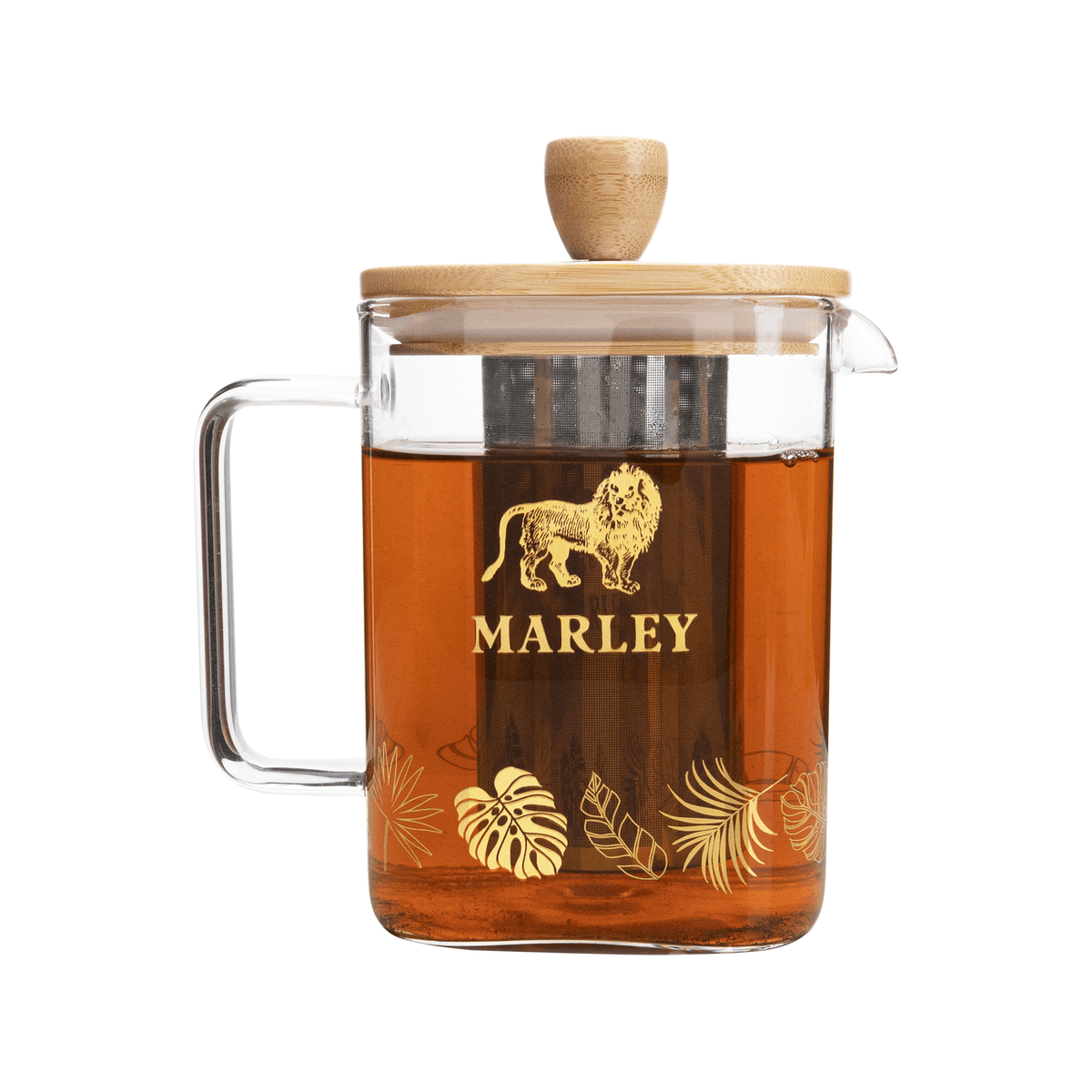Tetera de vidrio con infusor 800ml.
