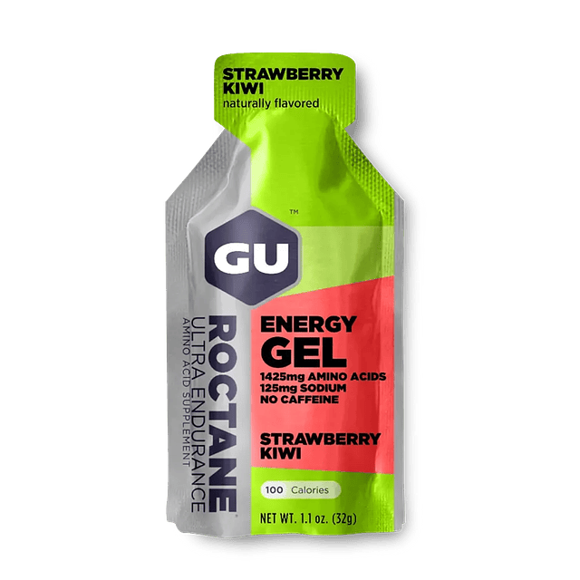 GU Roctane Energy Gel Strawberry Kiwi 32g.