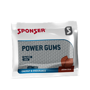 Sponser Power Gums 75gr Cola + BCAA
