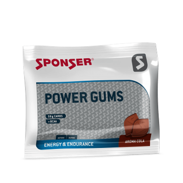 Sponser Power Gums 75gr Cola + BCAA 1