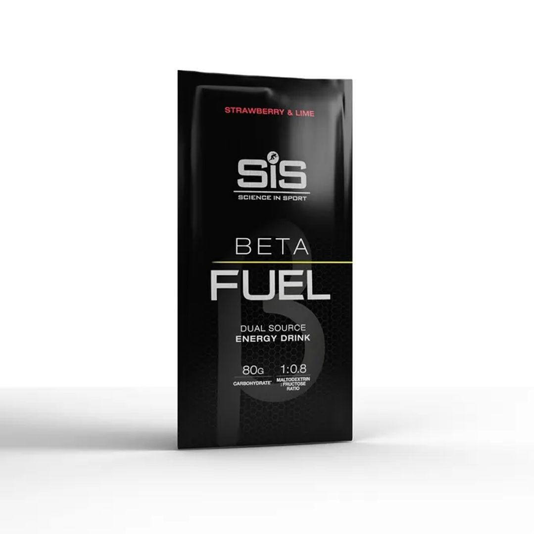 SIS Beta Fuel Energy Drink 80g Cho. Strawberry & Lime 1