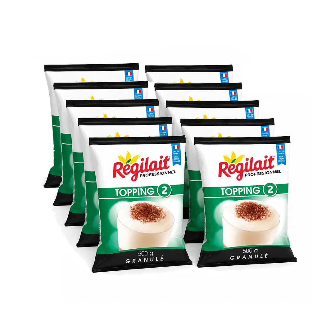 CAJA 10un Leche Descremada Topping 2 500 gr. 1