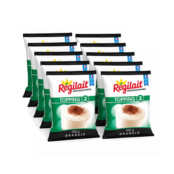 CAJA 10un Leche Descremada Topping 2 500 gr. 1