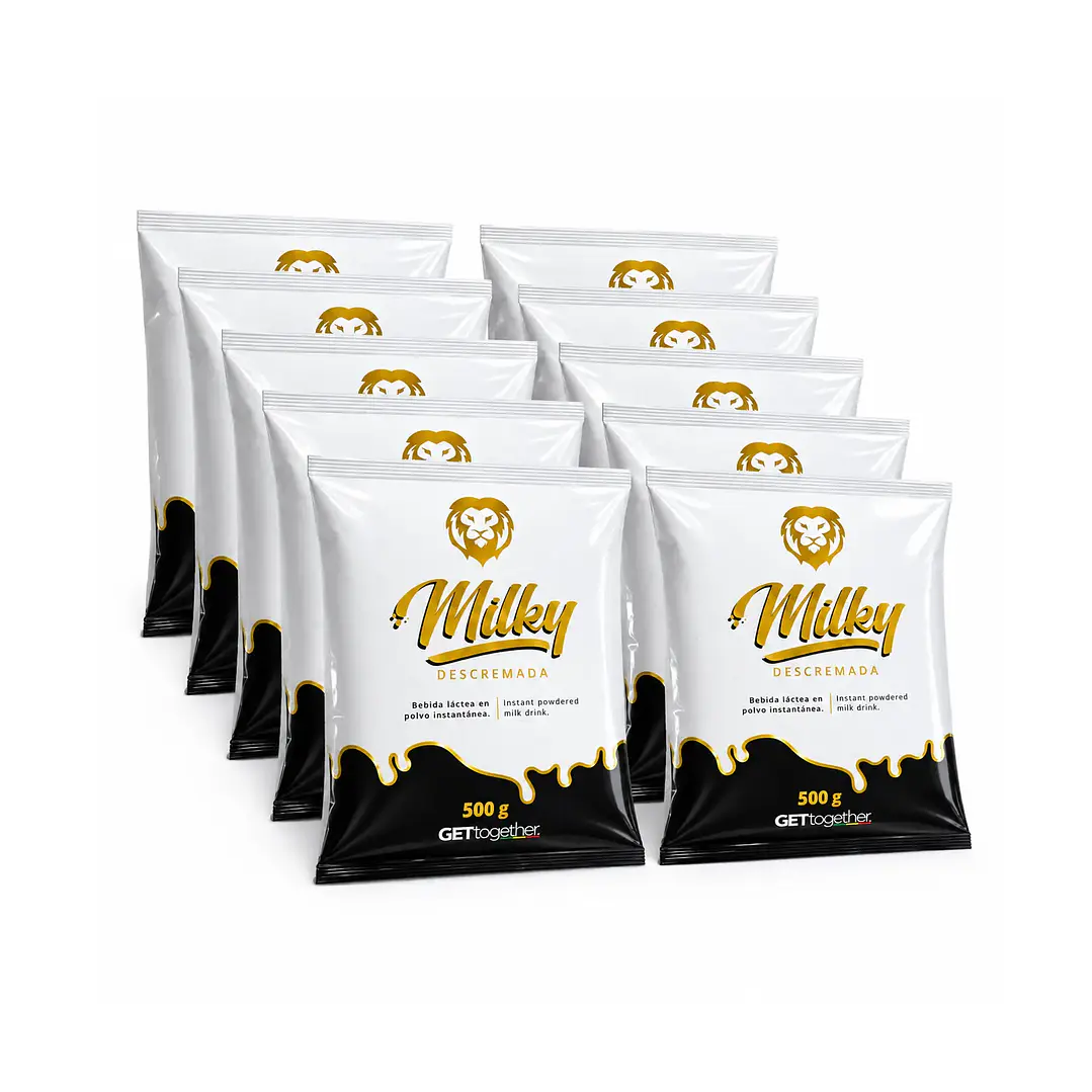 CAJA 10un Leche Descremada Milky Topping-4 500 gr. 1