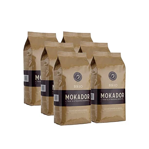 CAJA 6un Café Grano Entero BRIO 1kg.