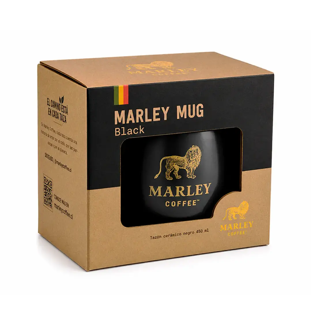 Mug Cerámico Negro 430ml  3