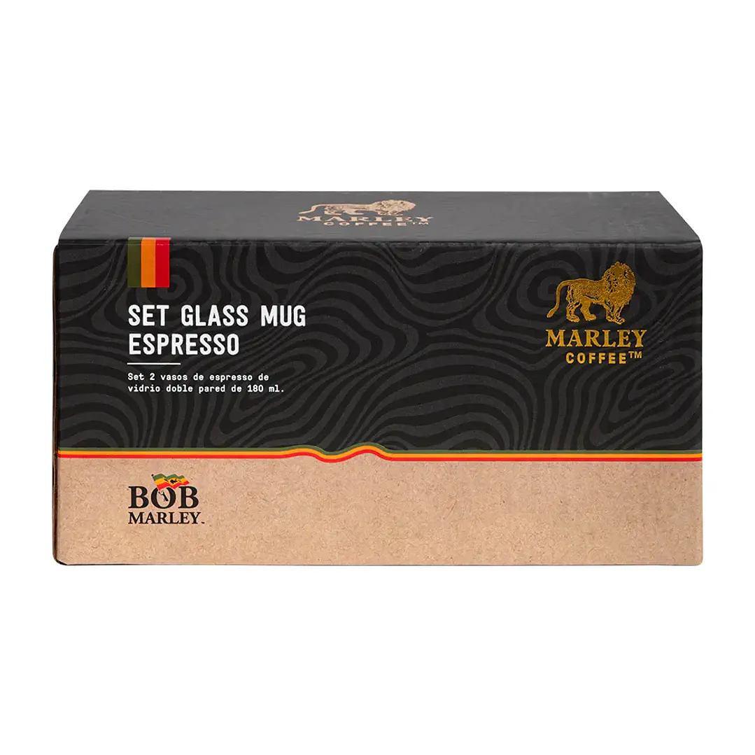 Set 2 Mini Mugs Vidrio 180ml 3