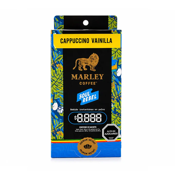 Soul Rebel Cappuccino Vainilla 20un HORECA 2