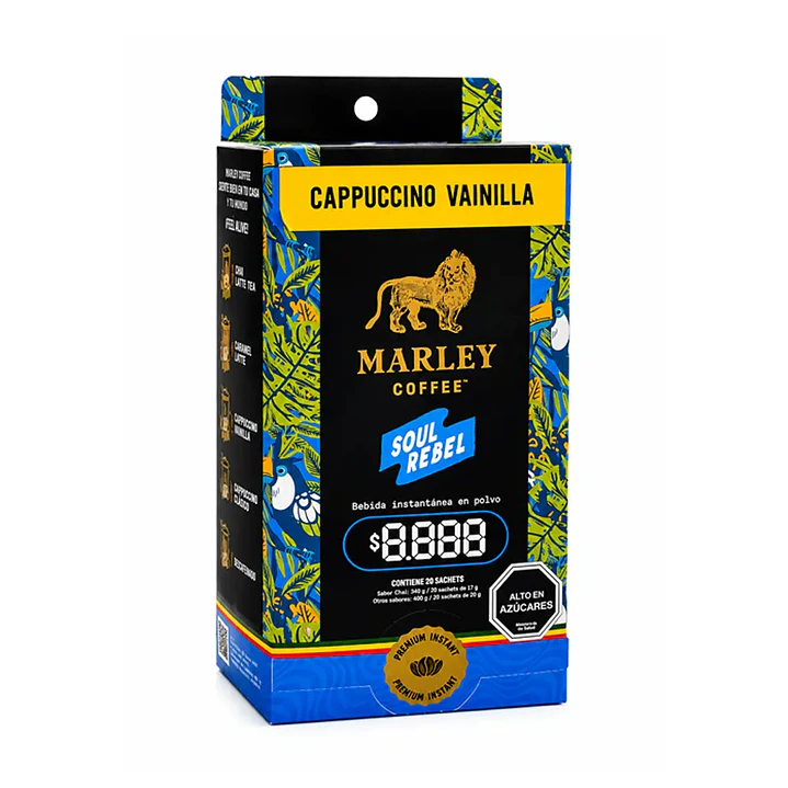 Soul Rebel Cappuccino Vainilla 20un HORECA 1