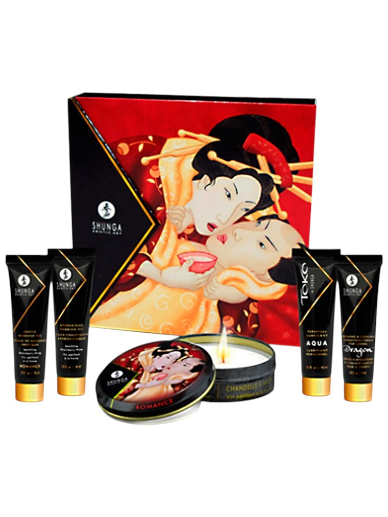 KIT SECRETOS DE LA GEISHA SABOR FRUTILLA 1