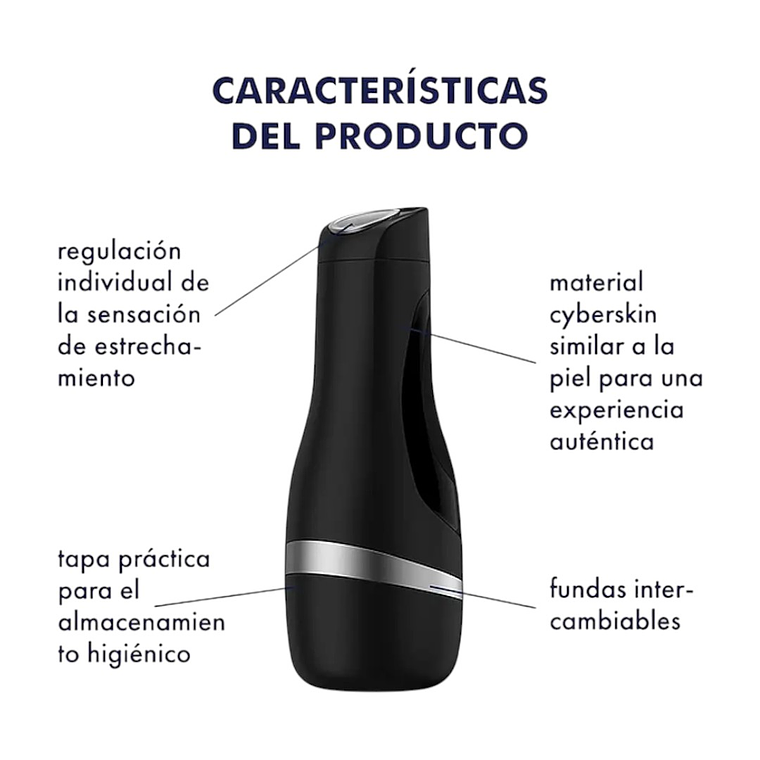 Masturbador Man Classic Silver  3