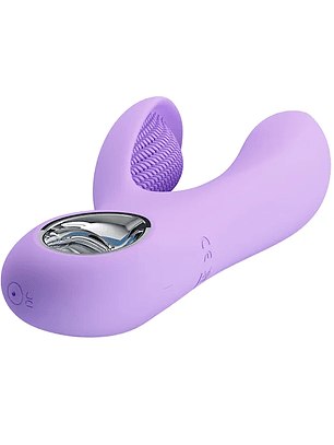 Vibrador con Estimulador Recargable Canrol