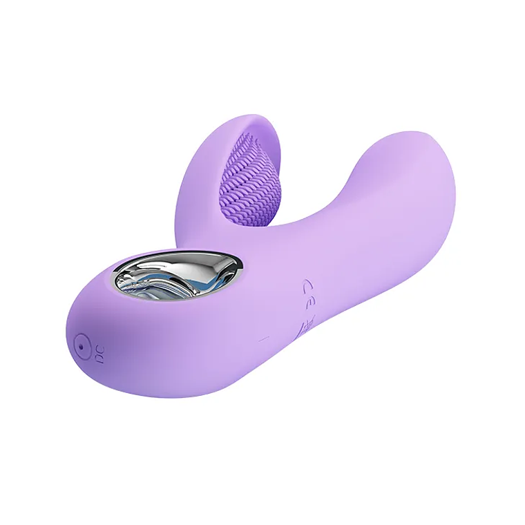 Vibrador con Estimulador Recargable Canrol 2