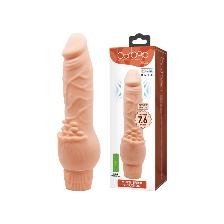 Vibrador Realista Barbara 19,5 cm 1