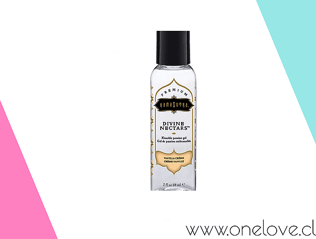 LUBRICANTE CON SABOR NECTAR DIVINO 59 ML VAINILLA CREMA