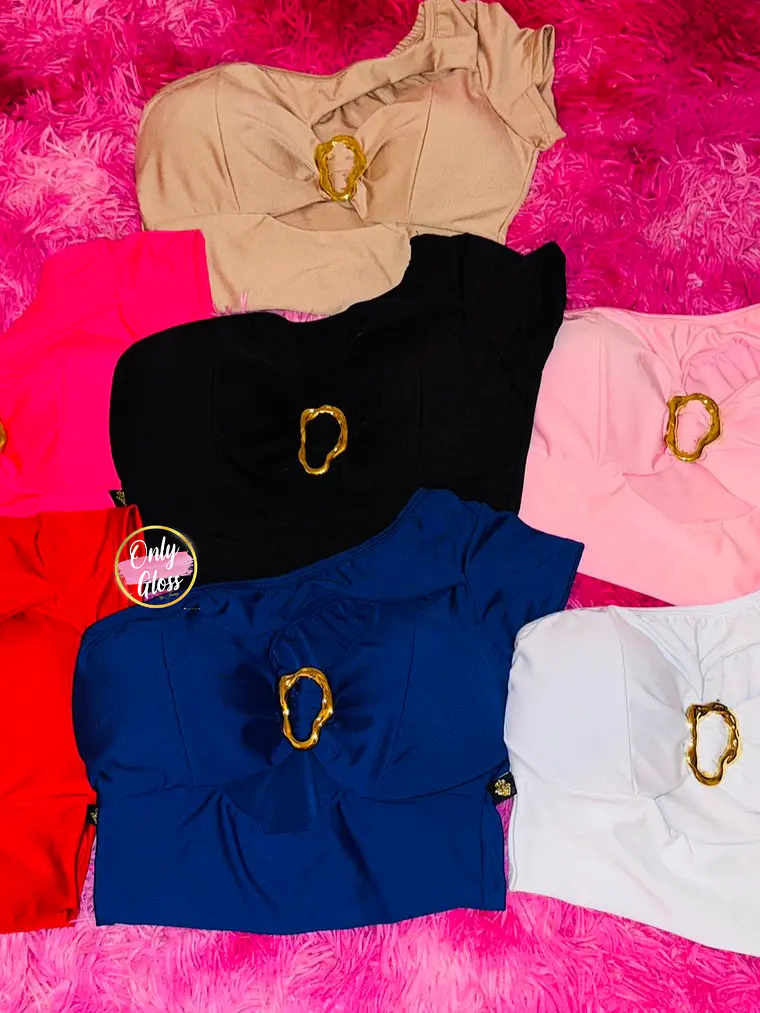 Crop asimétrico una manga 1