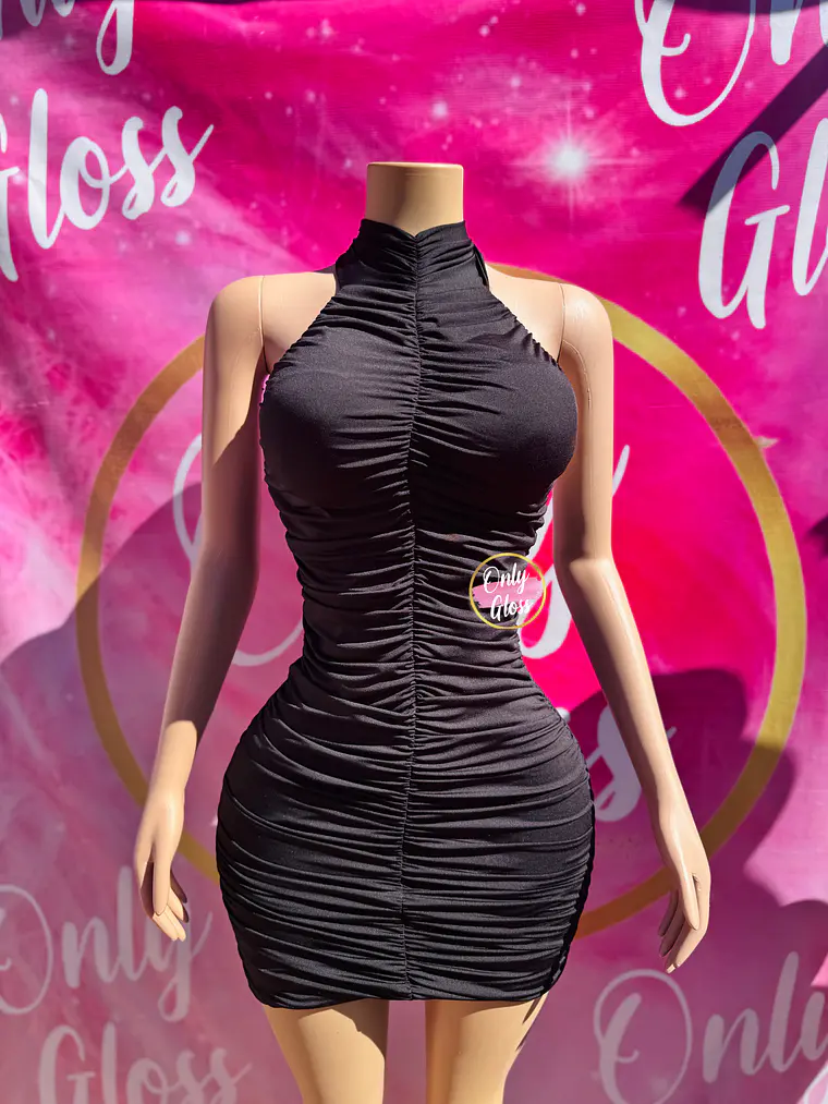 Vestido repollito Cuello alto 1