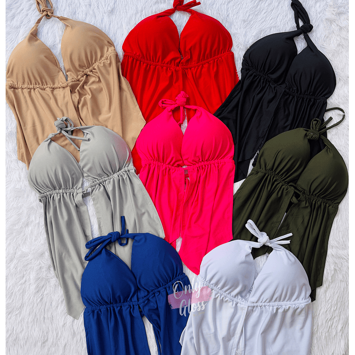 Crop de Tirantes finos y espalda descubierta