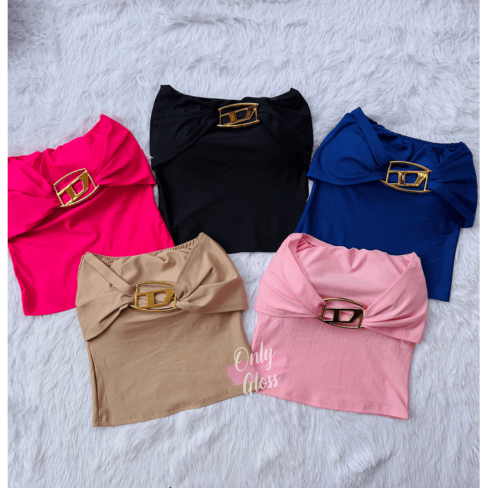 Crop diesel Strapless