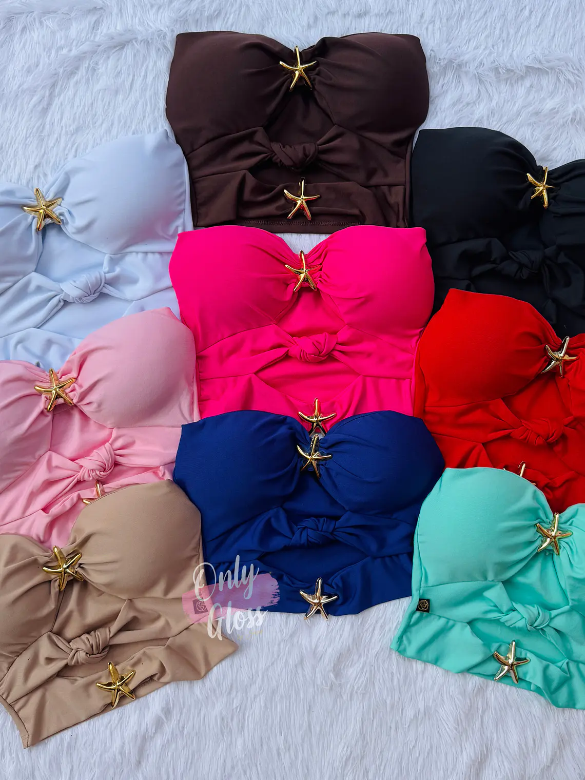 Crop doble Estrella nudo 1