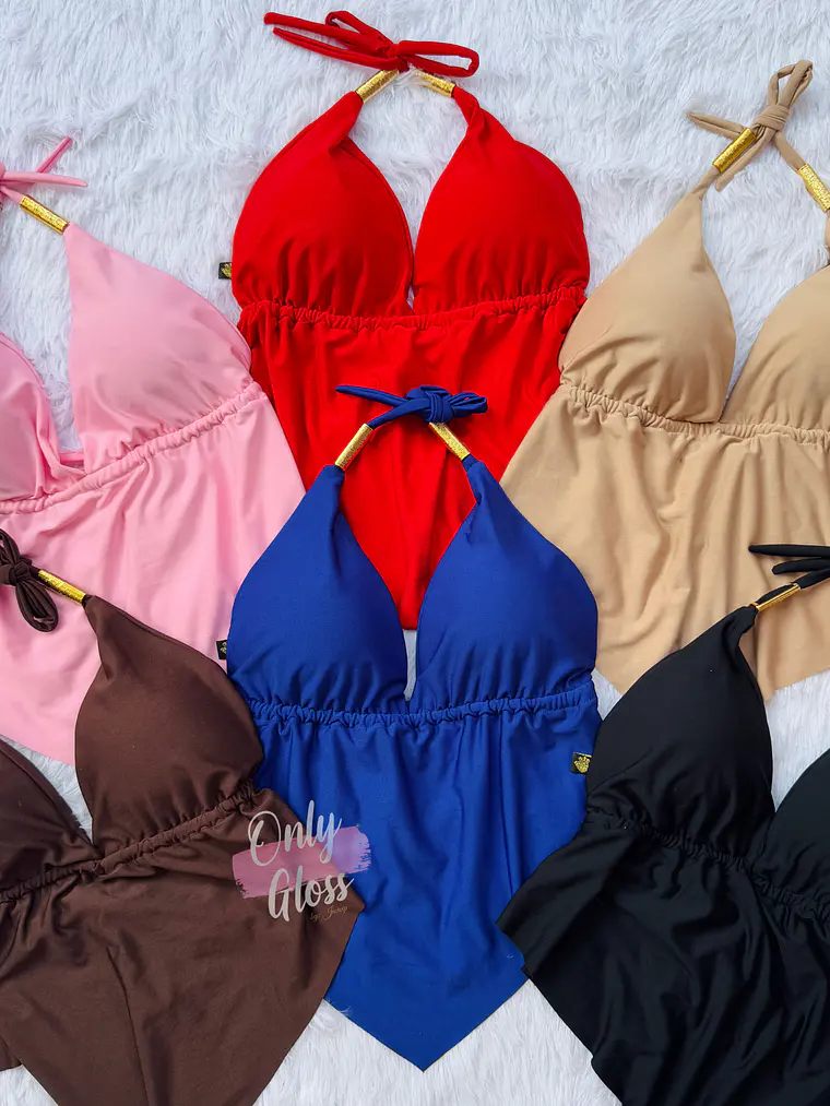 Crop largo Detalle dorado Tirante 1