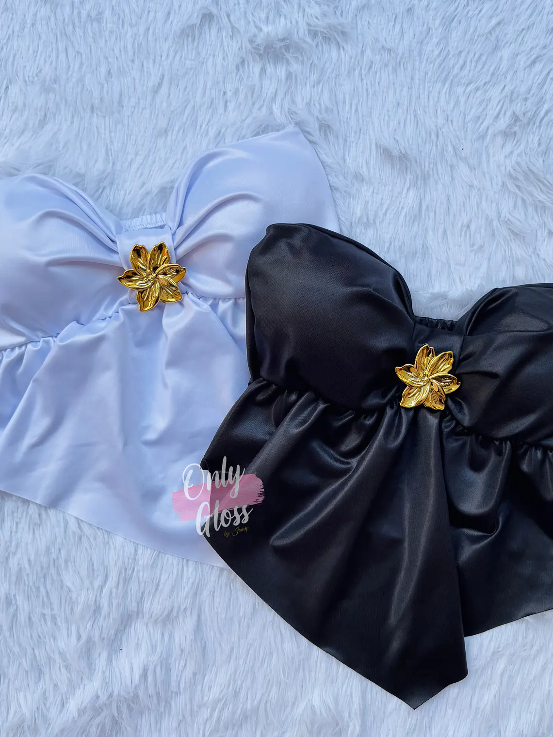 Crop vuelitos Eco cuero Flor 1