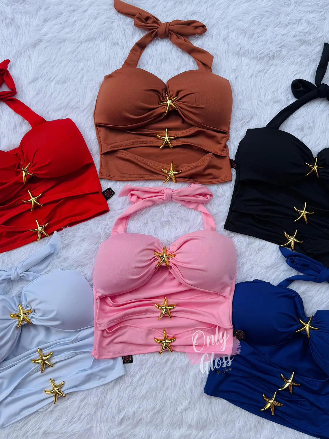 Crop triple Estrellas Diseño Propio Onlygloss® 2