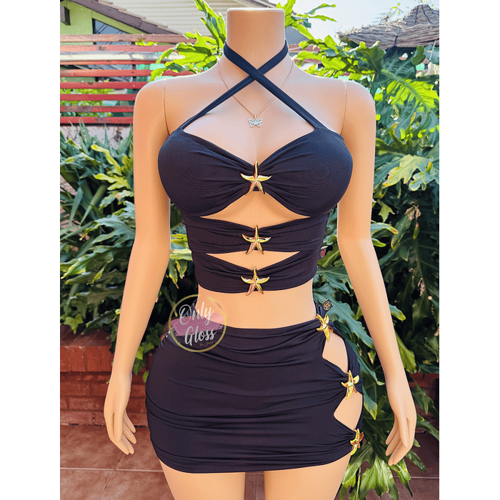 Crop triple Estrellas Diseño Propio Onlygloss® 1