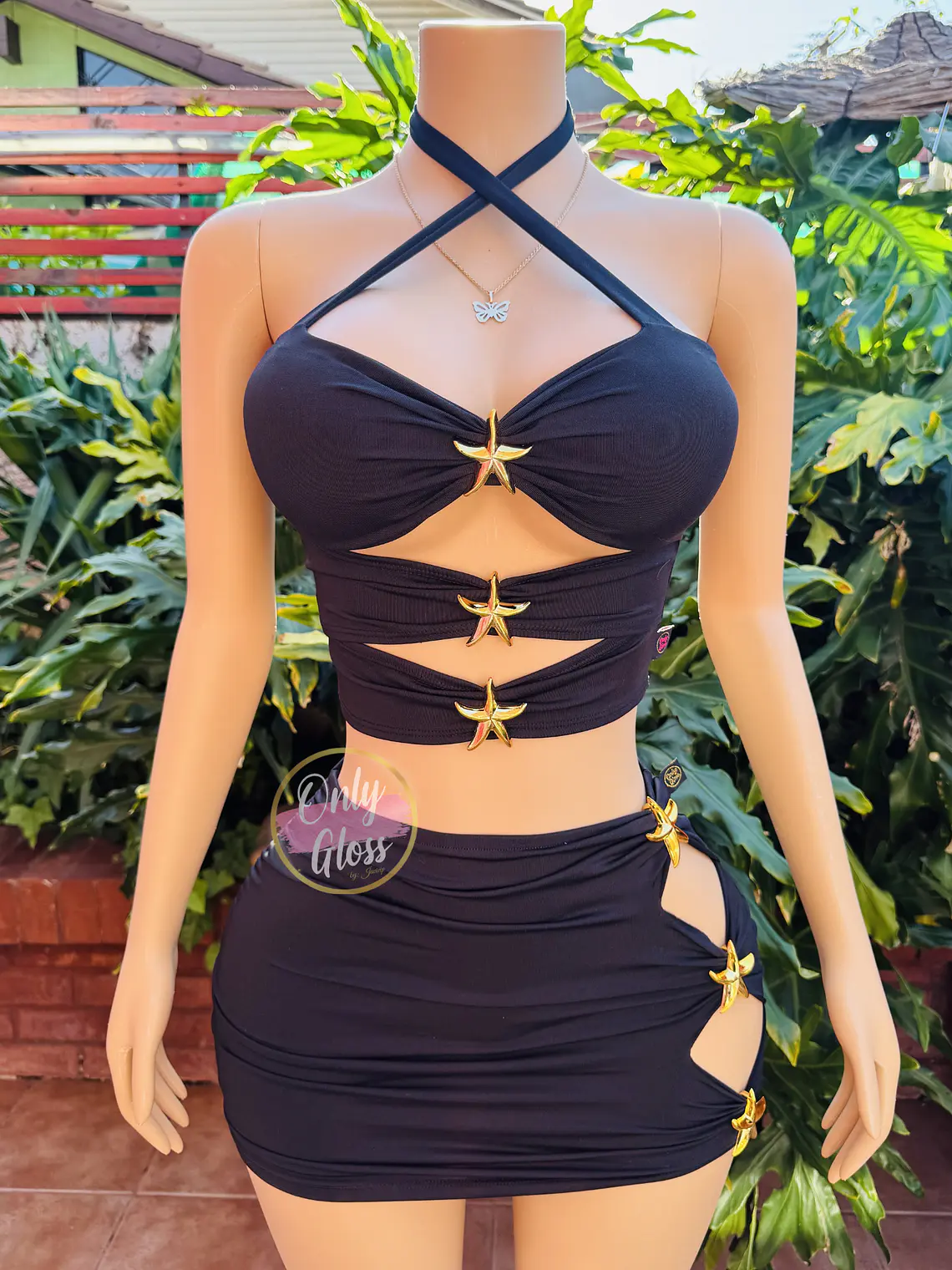 Crop triple Estrellas Diseño Propio Onlygloss® 1