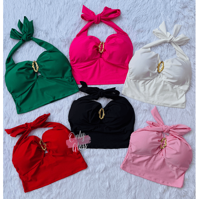 Crop Hebilla con Tirante