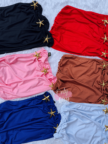 Falda 3 Estrellas Diseño Propio Onlygloss®