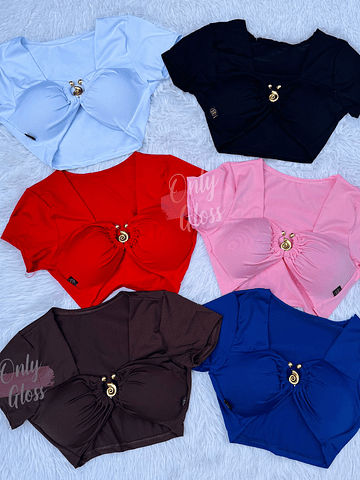 Crop caracol Colección Onlygloss.cl