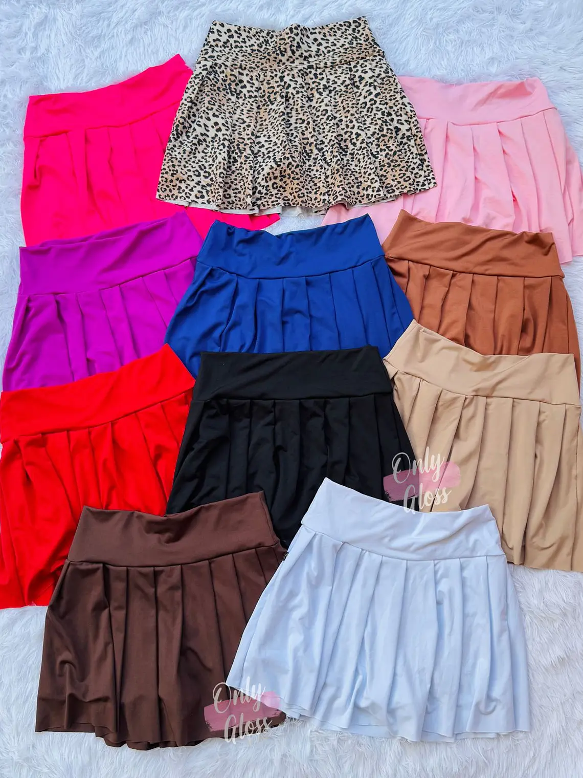 Falda Short Tableada 1