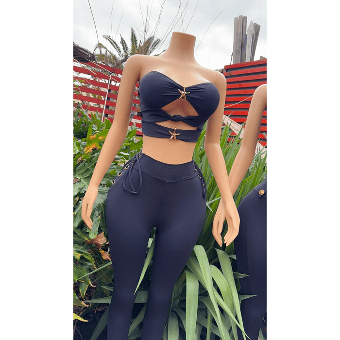 Calza Brasileña Leggins Amarra ajustable al Lado 4