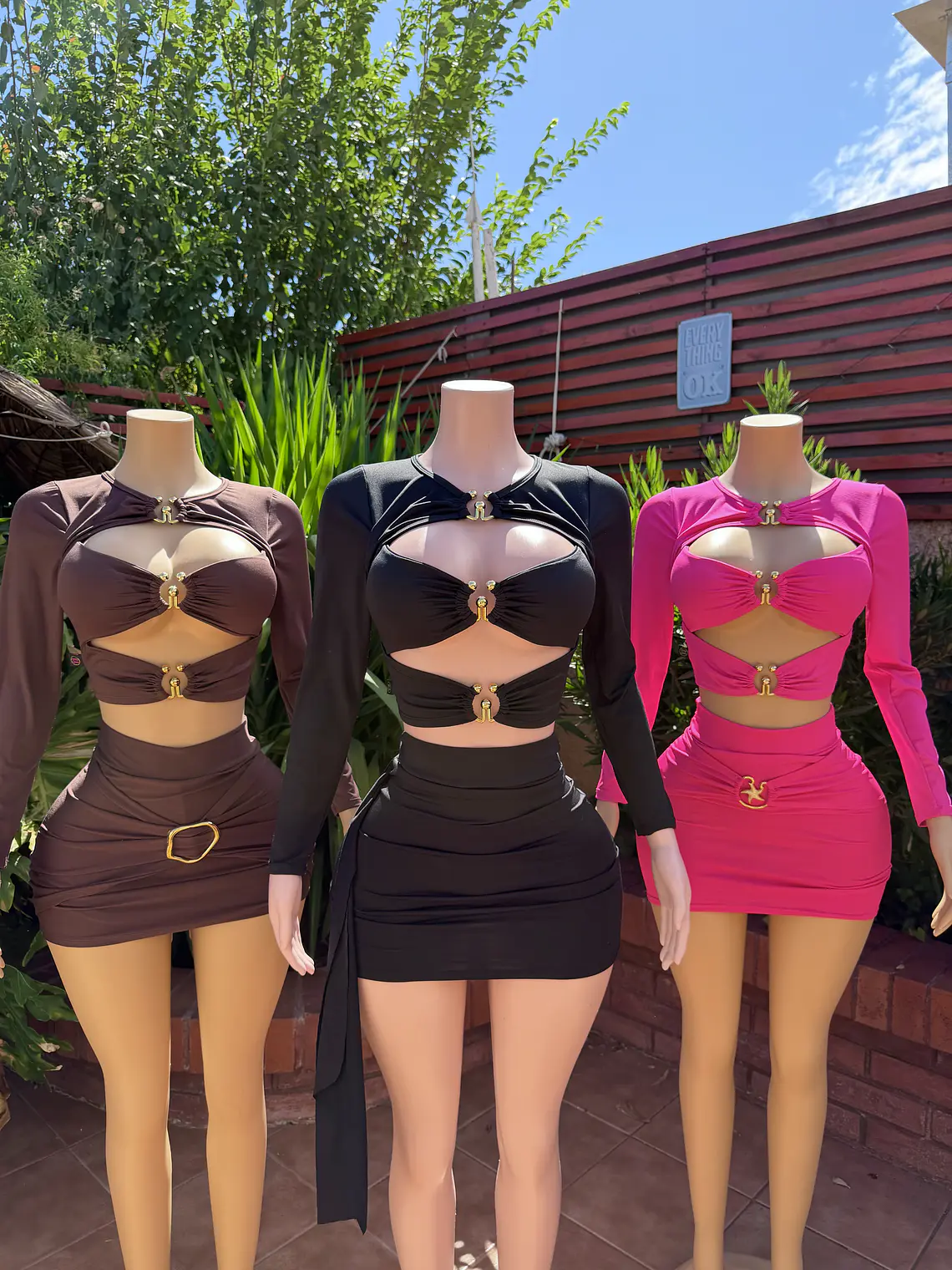 Crop Triple Hebilla manga larga Diseño Propio Onlygloss® 1