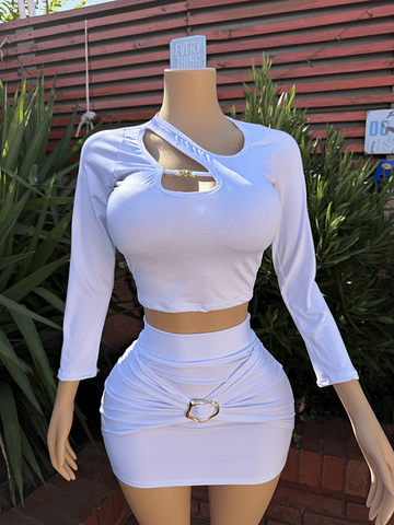 Crop Manga larga LUXURY